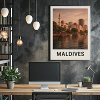 Maldives Serenity Poster