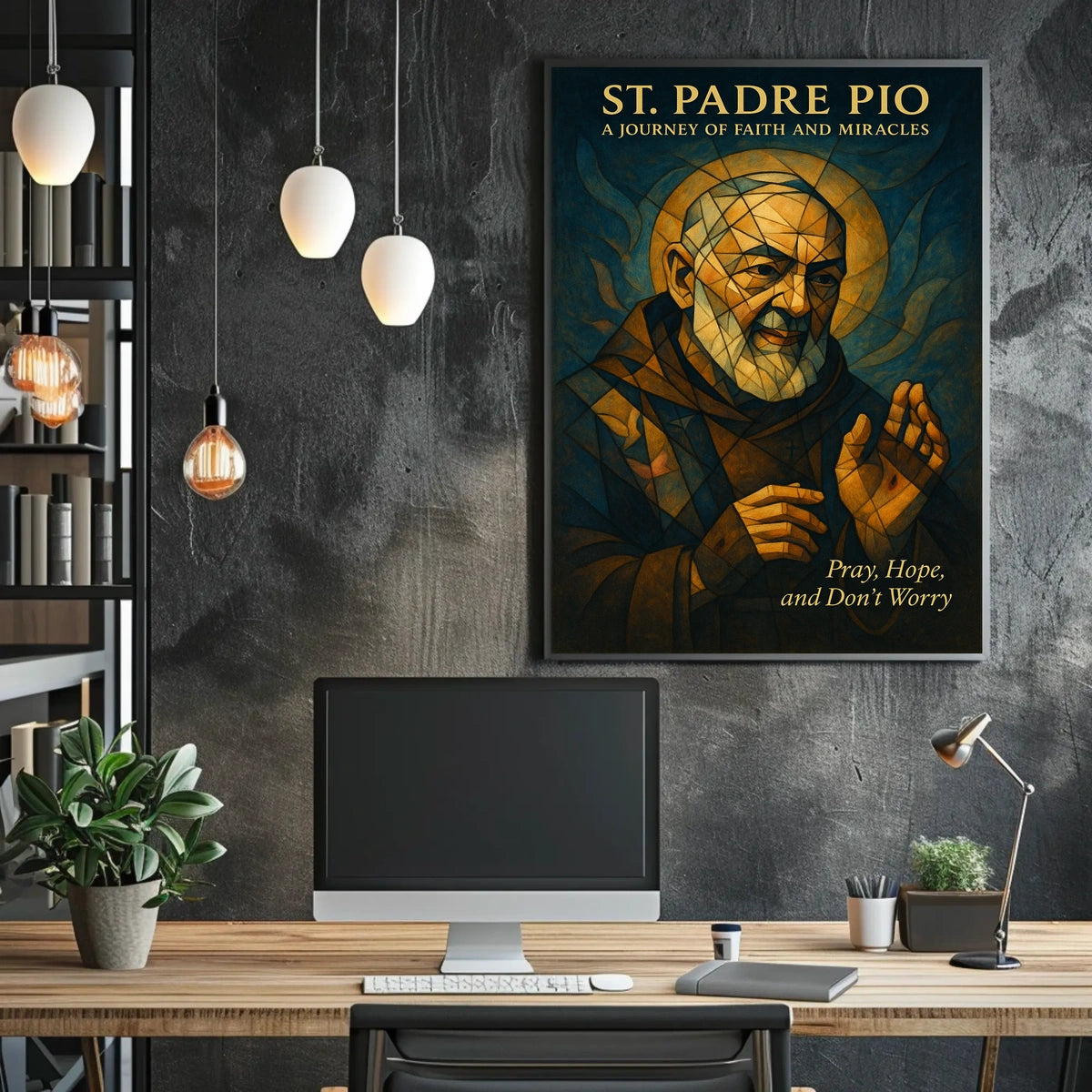 St. Padre Pio A Journey of Faith and Miracles Poster