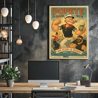 Popeye 1929 Art Poster POP-243