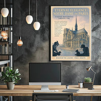 Eternal Elegance: Notre-Dame de Paris Poster PosterGoat