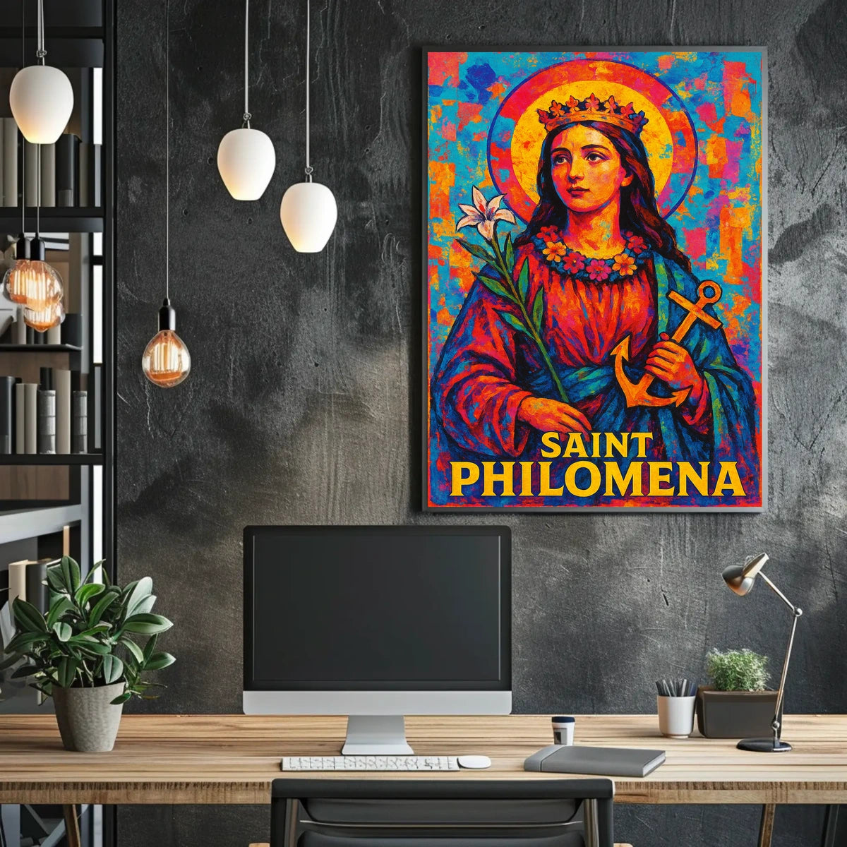Saint Philomena Poster