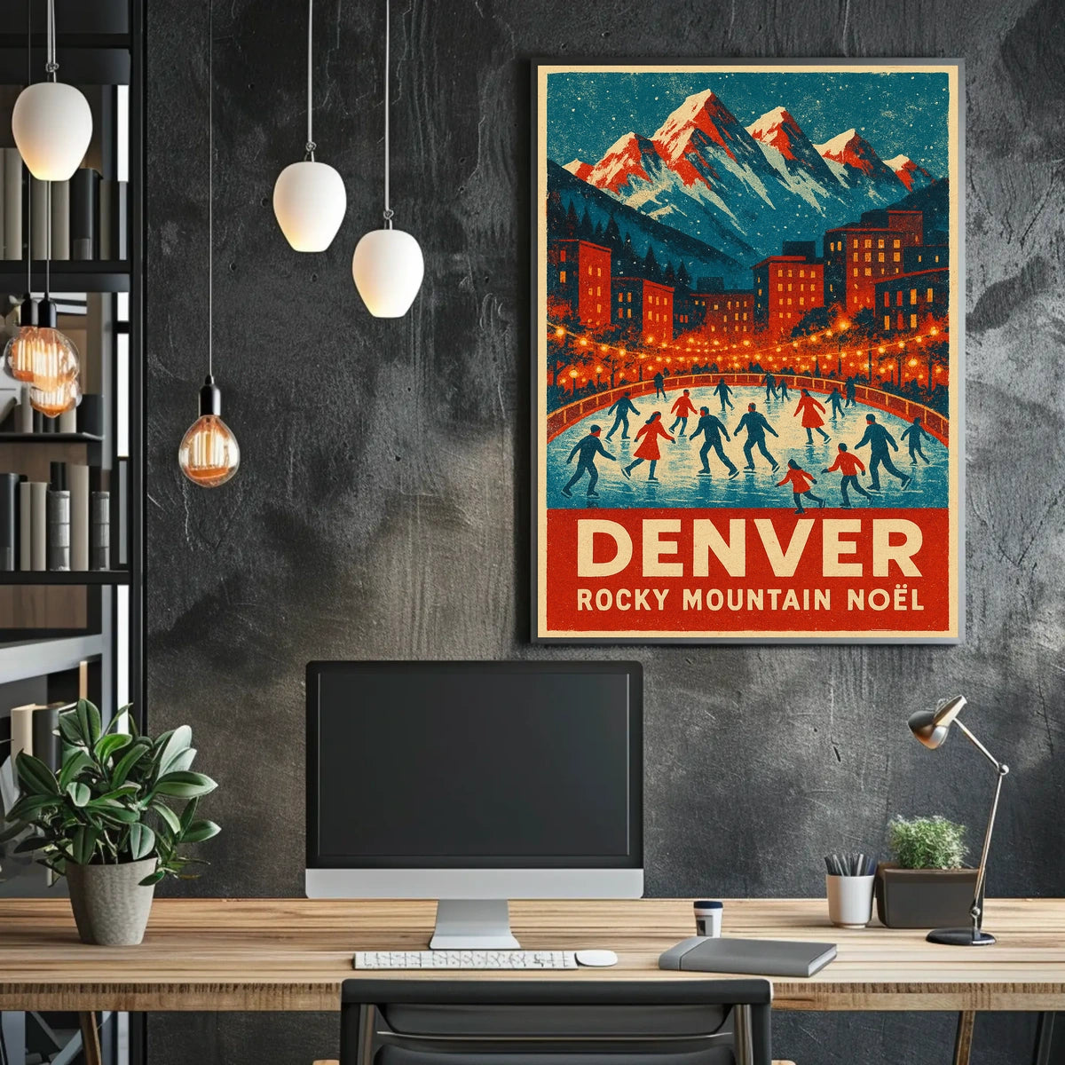 Denver Winter Wonderland Poster