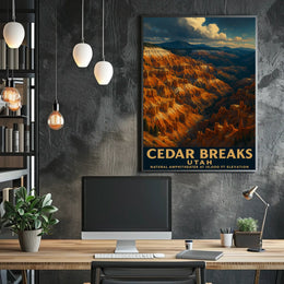 Cedar Breaks Natural Amphitheater Poster