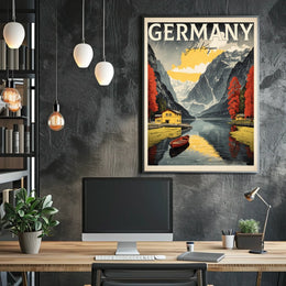 Scenic Germany Lake Königssee Poster