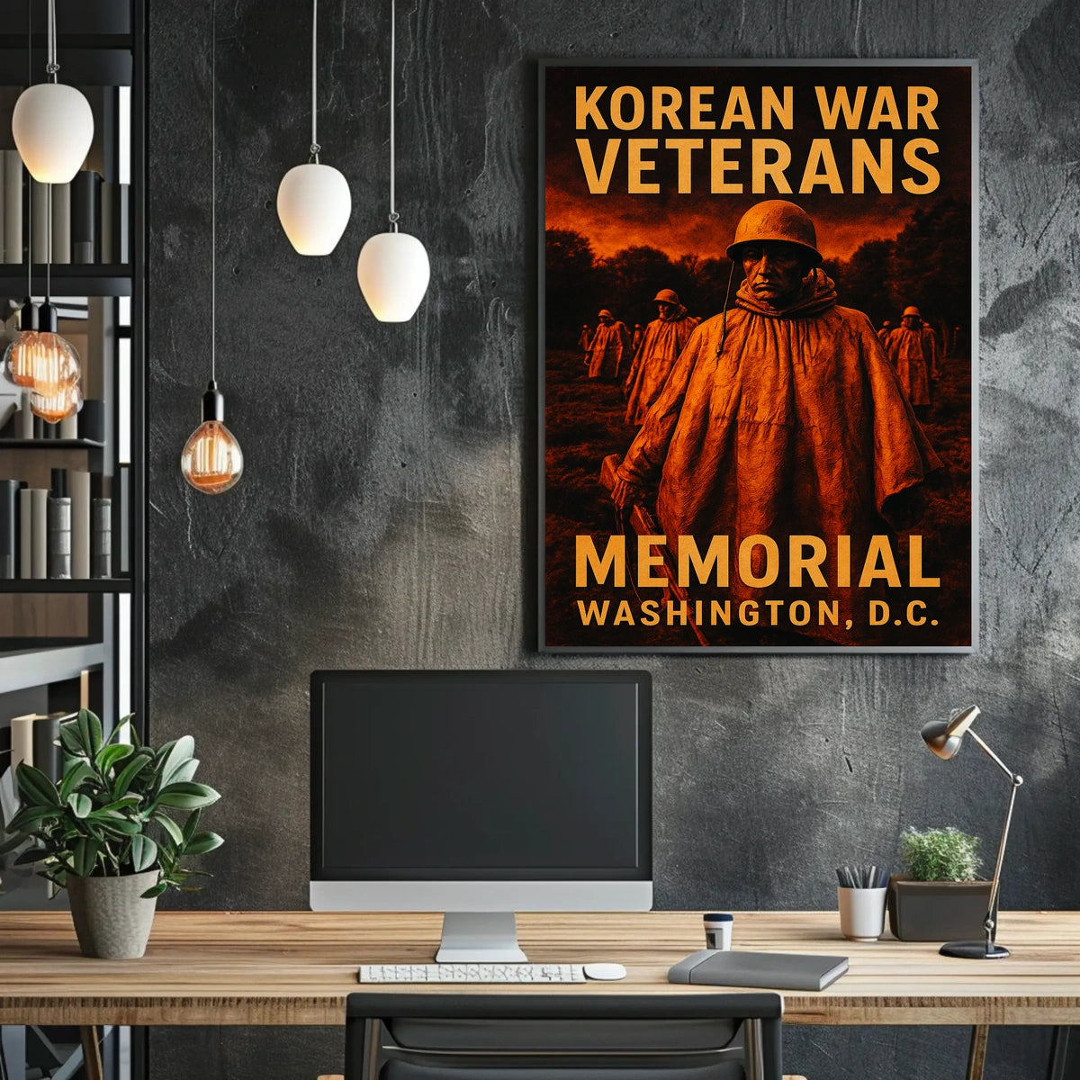 Korean War Veterans Memorial Poster