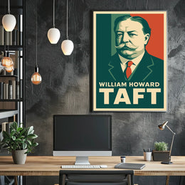 William Howard Taft Historic Portrait Poster