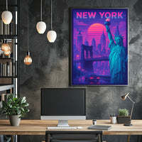 New York Cityscape Poster