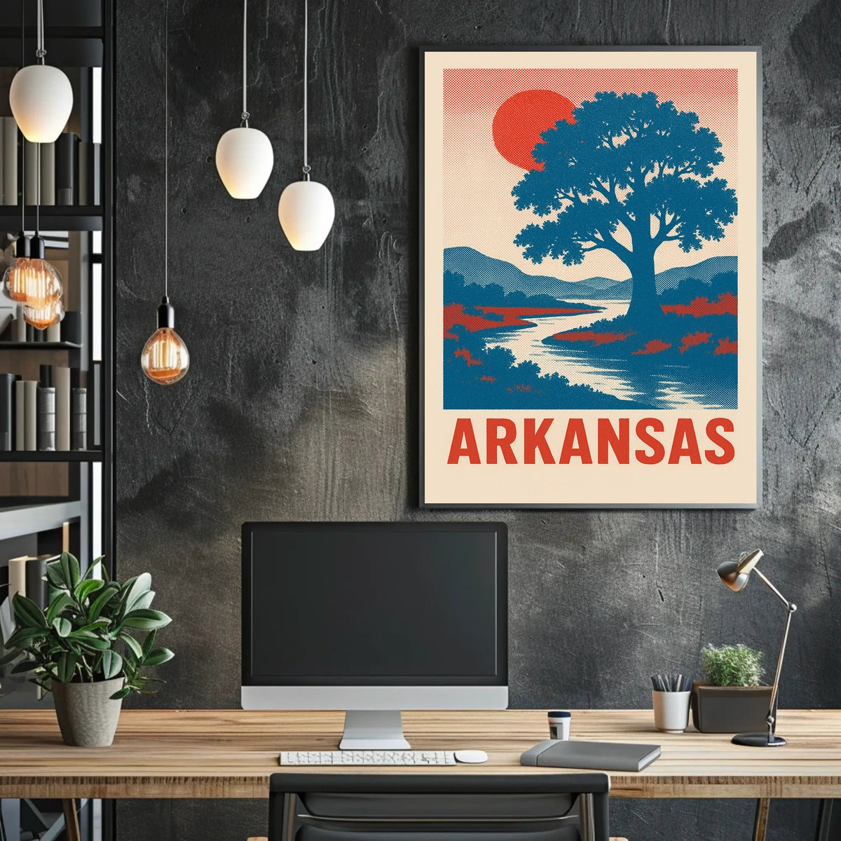 Arkansas Scenic Poster
