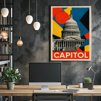 Capitol Art Poster