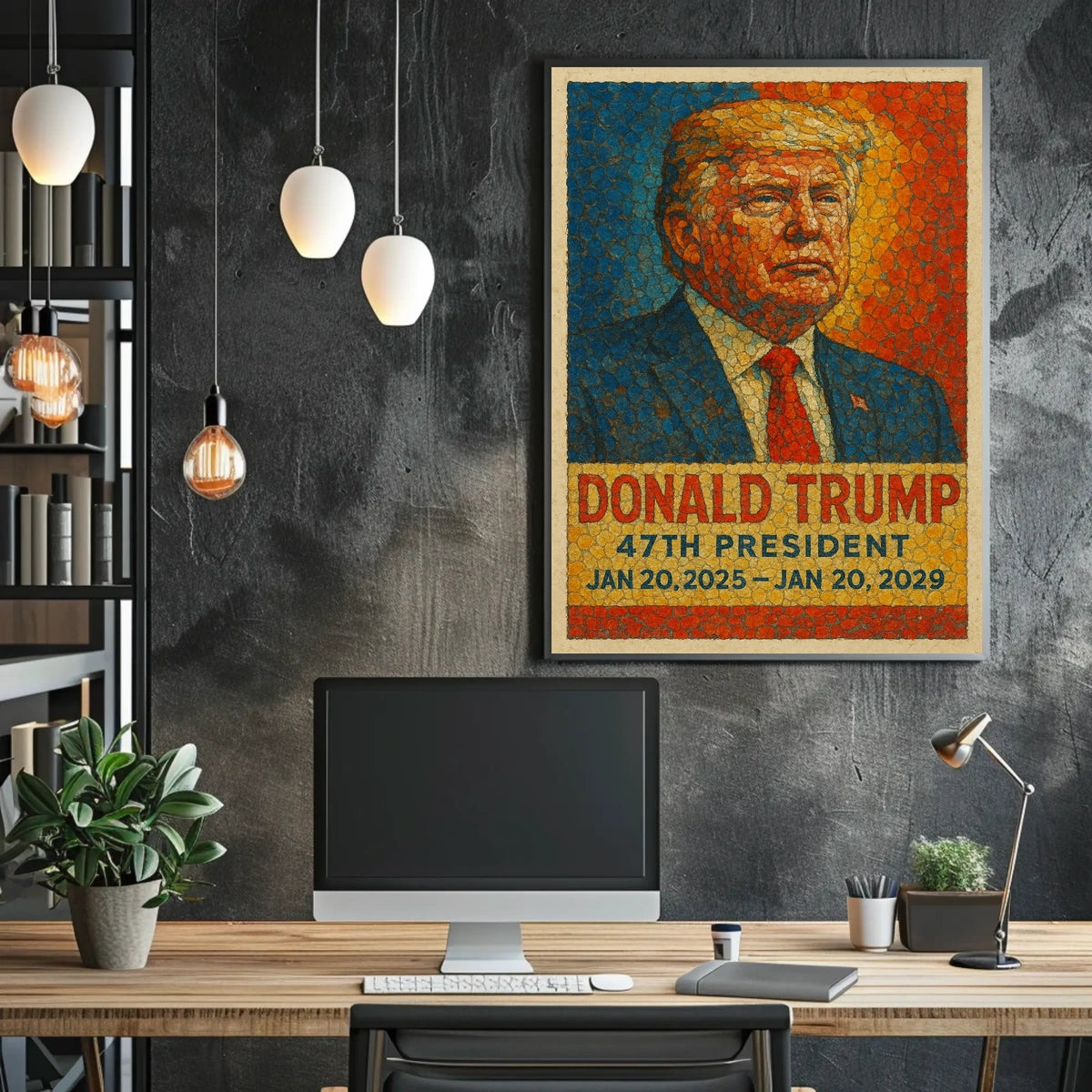 Donald Trump 47th President Poster