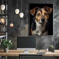 Portrait Of A Loyal Companion Poster PosterGoat
