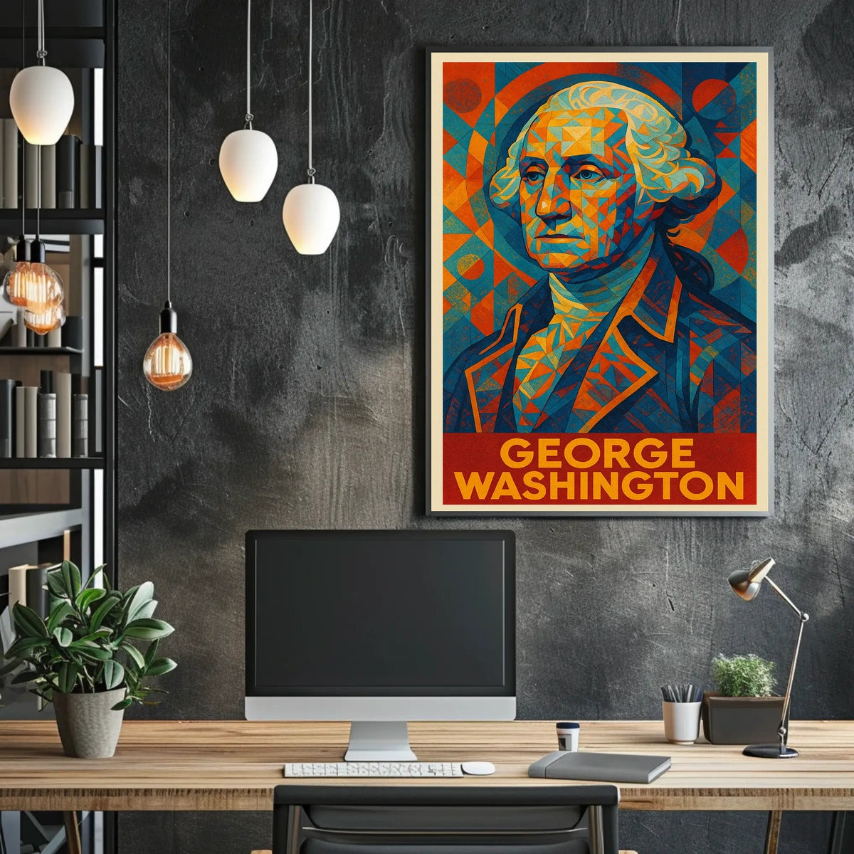 George Washington 1St President Poster