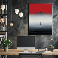 Solitude At Dusk Poster