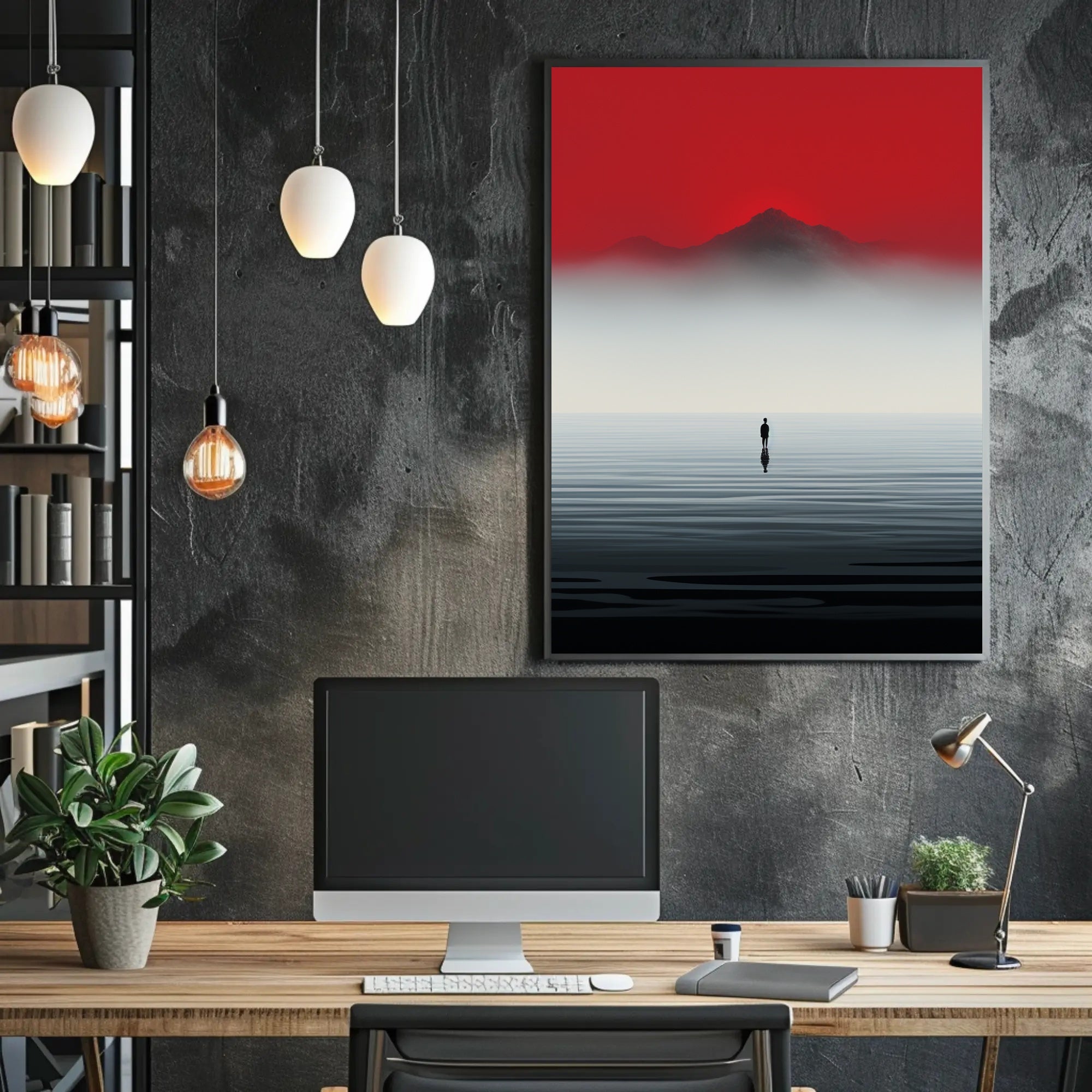 Solitude At Dusk Poster