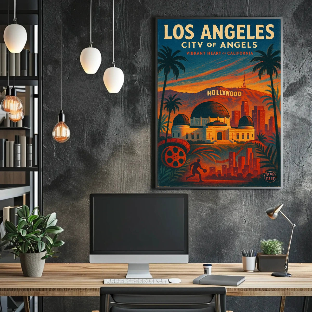 Los Angeles City of Angels Poster