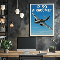 P-59 Airacomet Poster PosterGoat