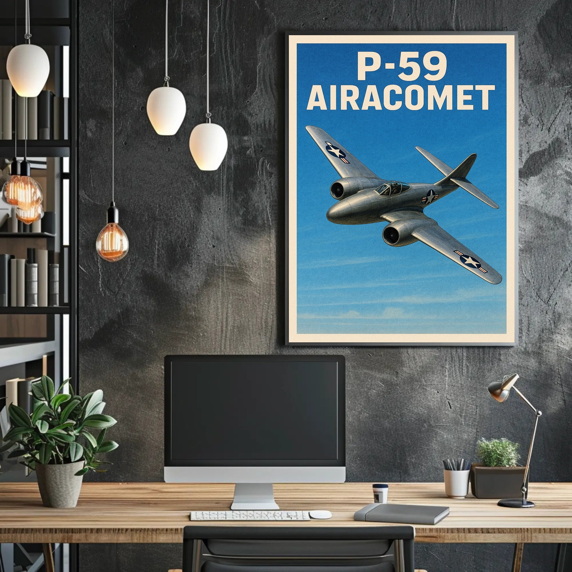 P-59 Airacomet Poster PosterGoat