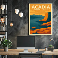 Acadia National Park Poster