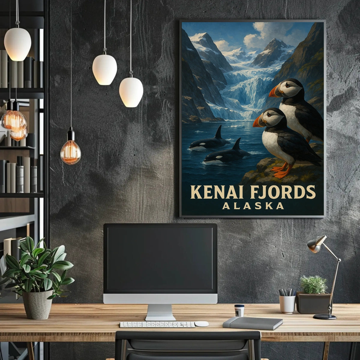 Kenai Fjords, Alaska Poster