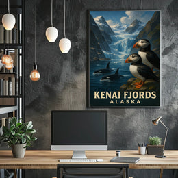 Kenai Fjords, Alaska Poster