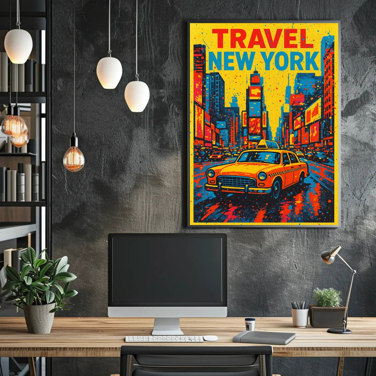 Travel New York Poster