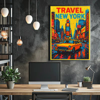 Travel New York Poster