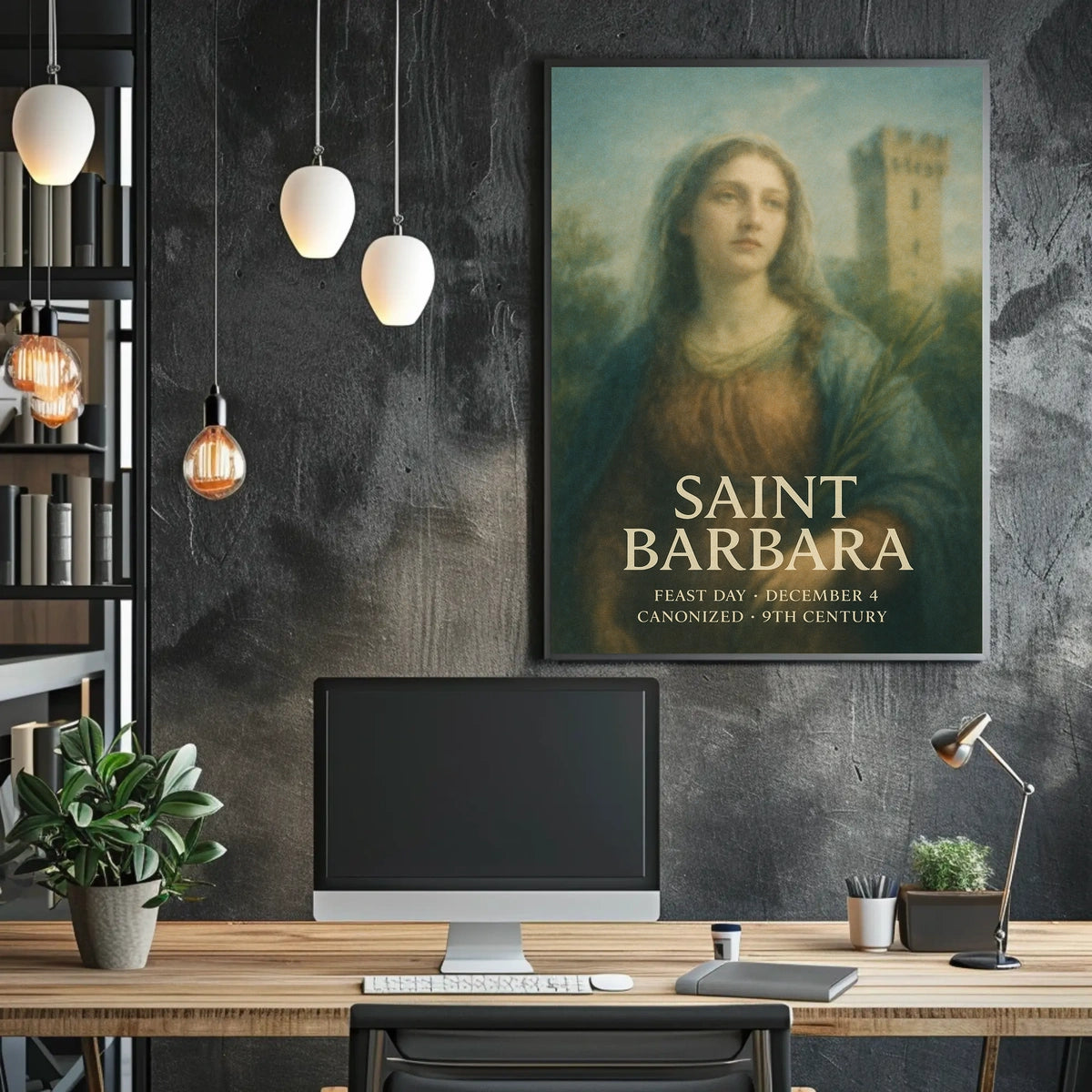Saint Barbara Poster