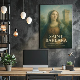 Saint Barbara Poster