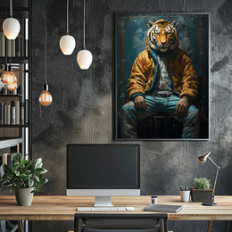 The Urban Tiger Poster PosterGoat