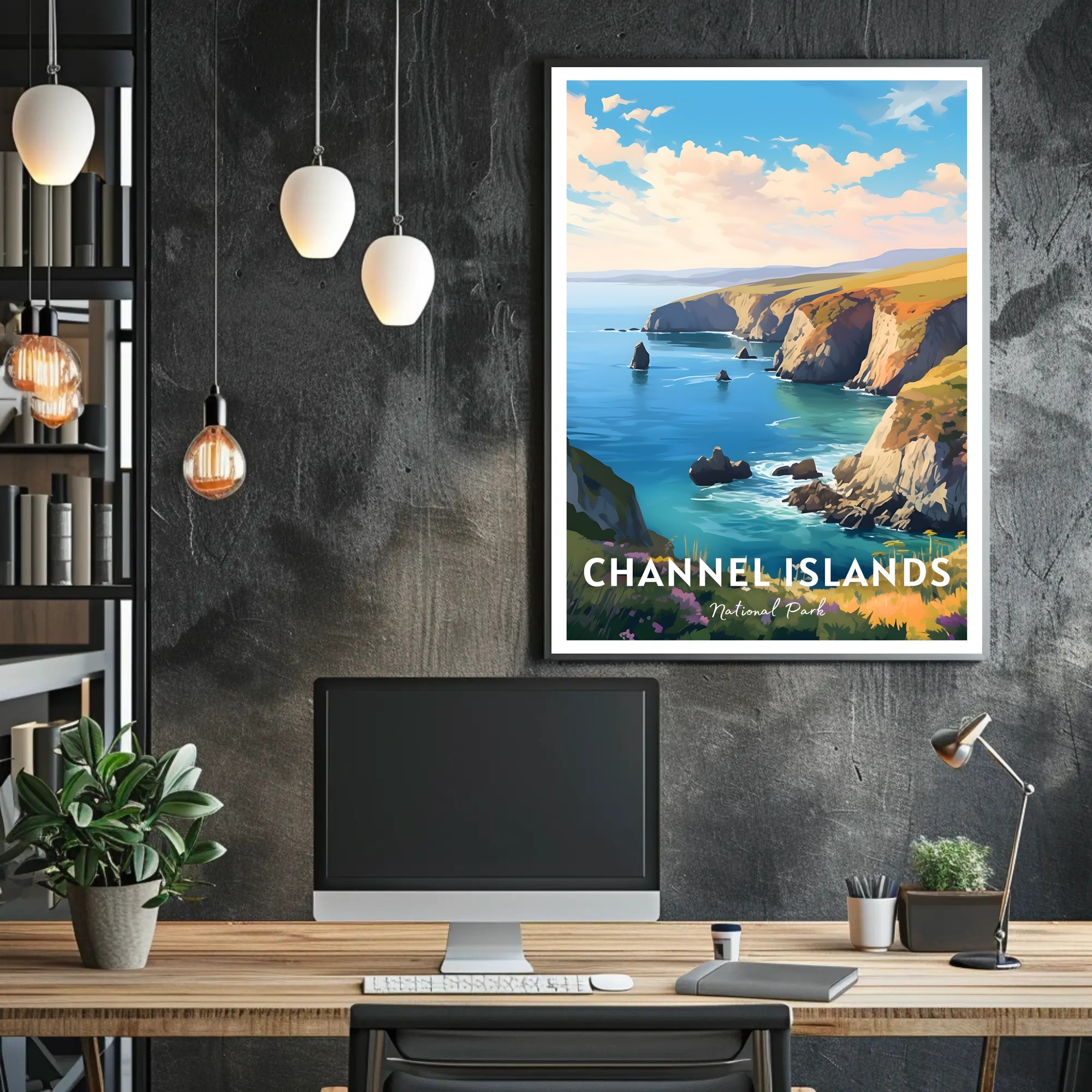 Channel Islands Scenic Beauty National Park Poster