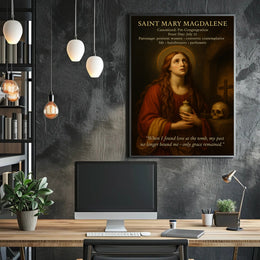 Saint Mary Magdalene Renaissance Art Cultural or Heritage Poster