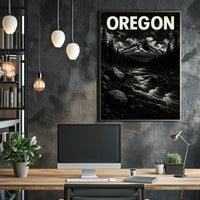 Majestic Oregon Landscape Poster