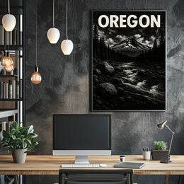 Majestic Oregon Landscape Poster