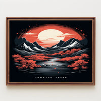 Mystical Landscape Poster