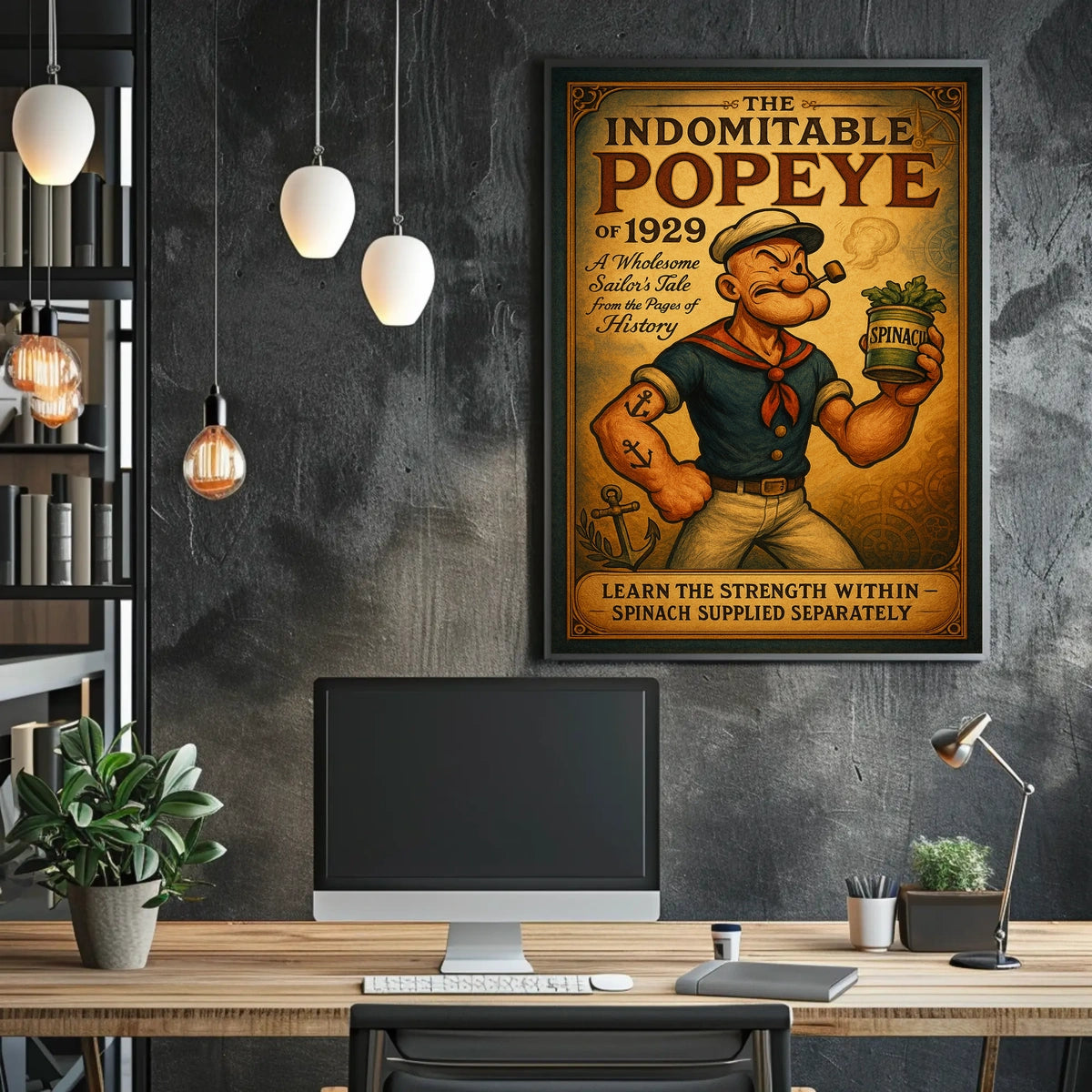 Popeye 1929 Art Poster POP-212