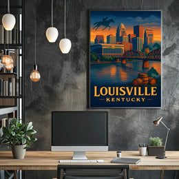 Louisville, Kentucky Poster