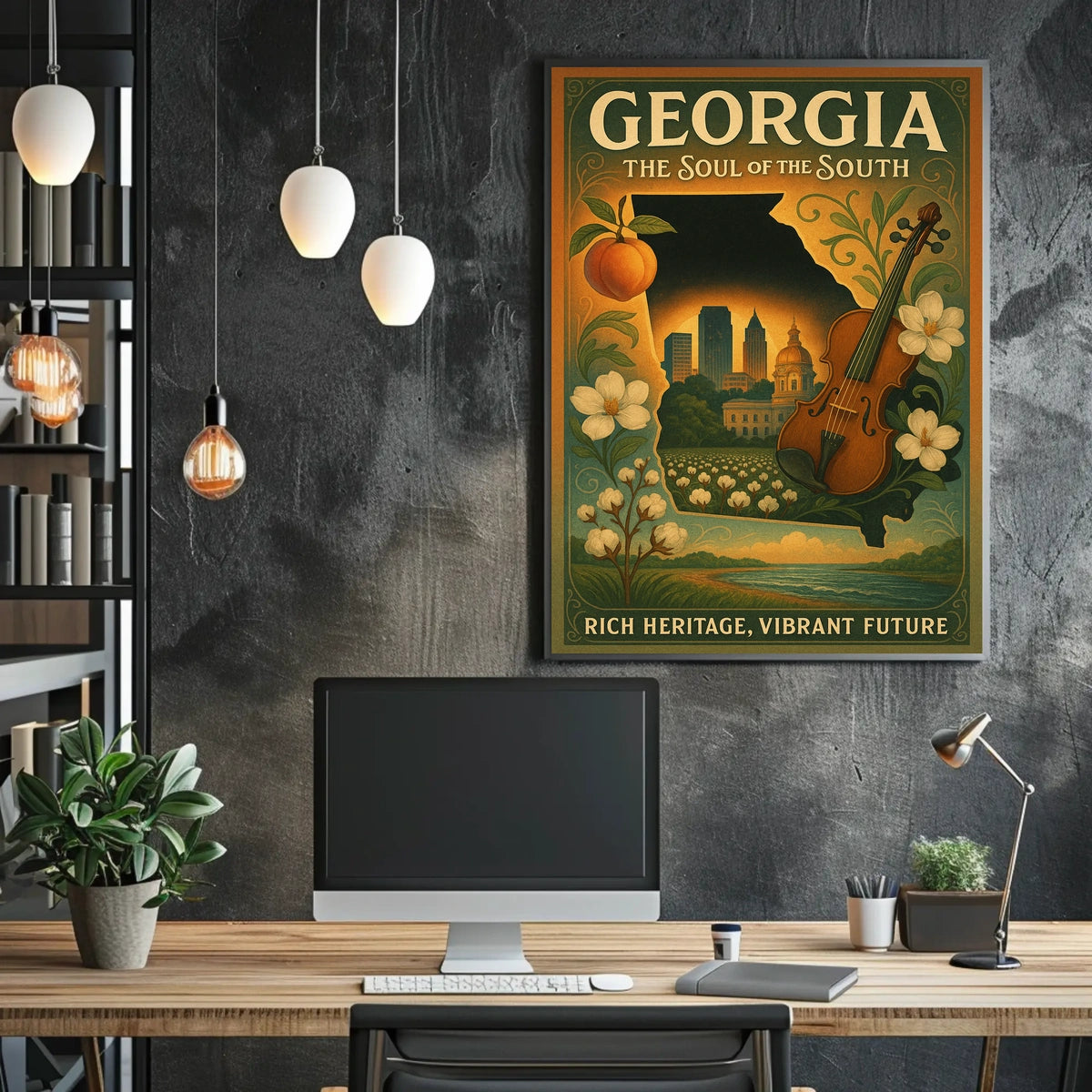 Georgia The Soul Of The South Poster