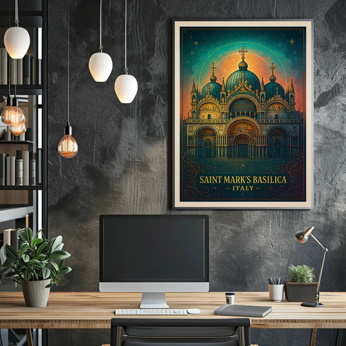 Saint Marks Basilica Italy Poster
