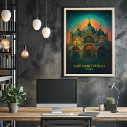 Saint Marks Basilica Italy Poster