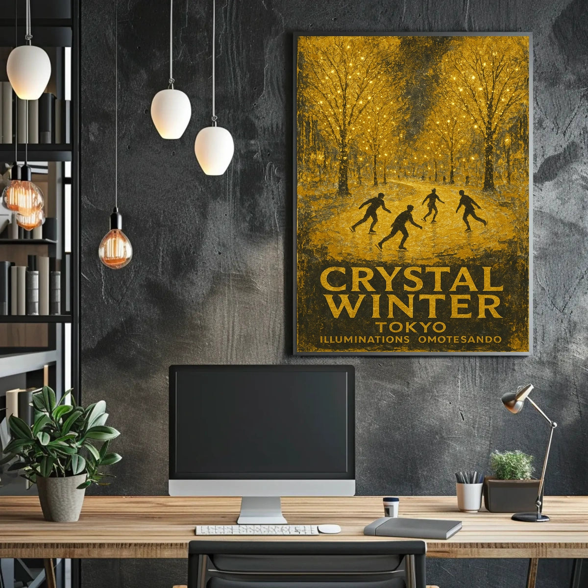 Crystal Winter Tokyo Illuminations Poster