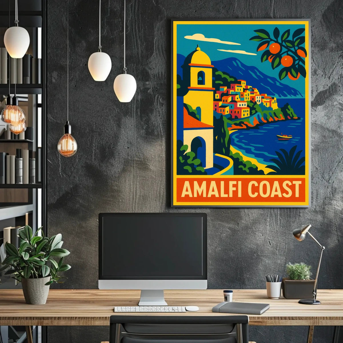 Amalfi Coast Poster