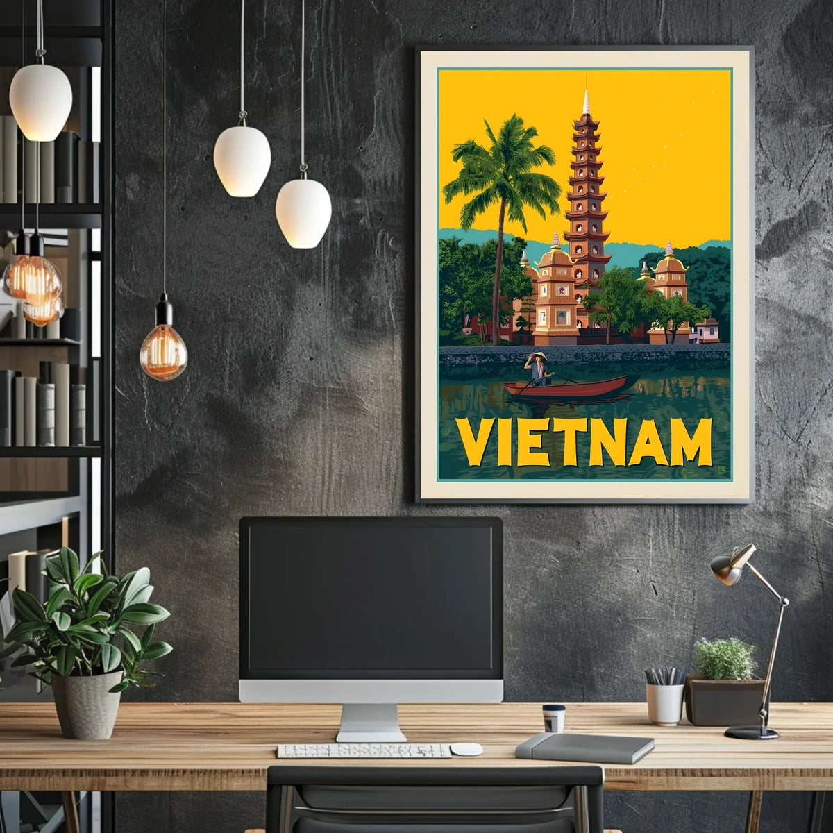 Vietnam Travel Poster