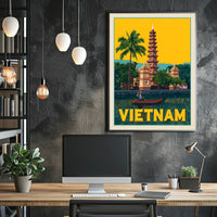 Vietnam Travel Poster