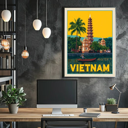 Vietnam Travel Poster