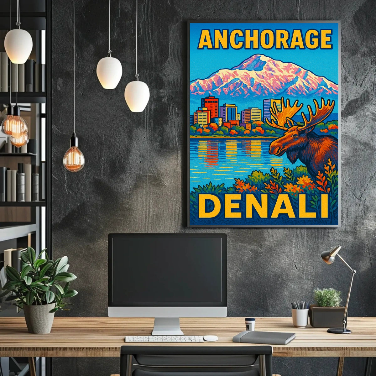 Anchorage Denali Poster