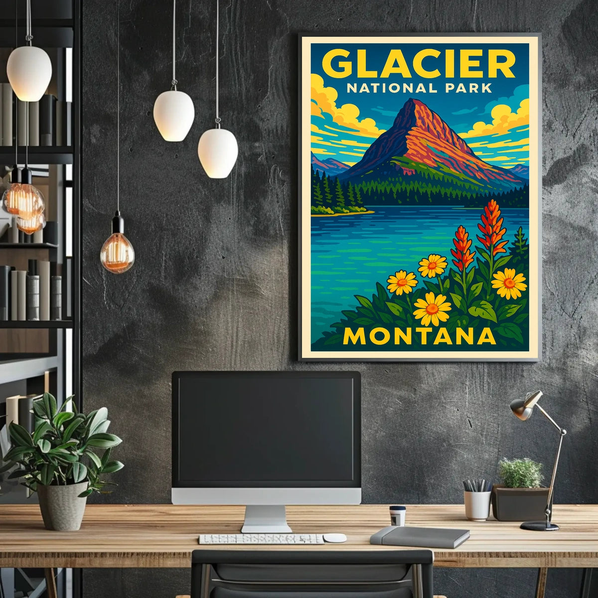 Glacier National Park Montana Poster