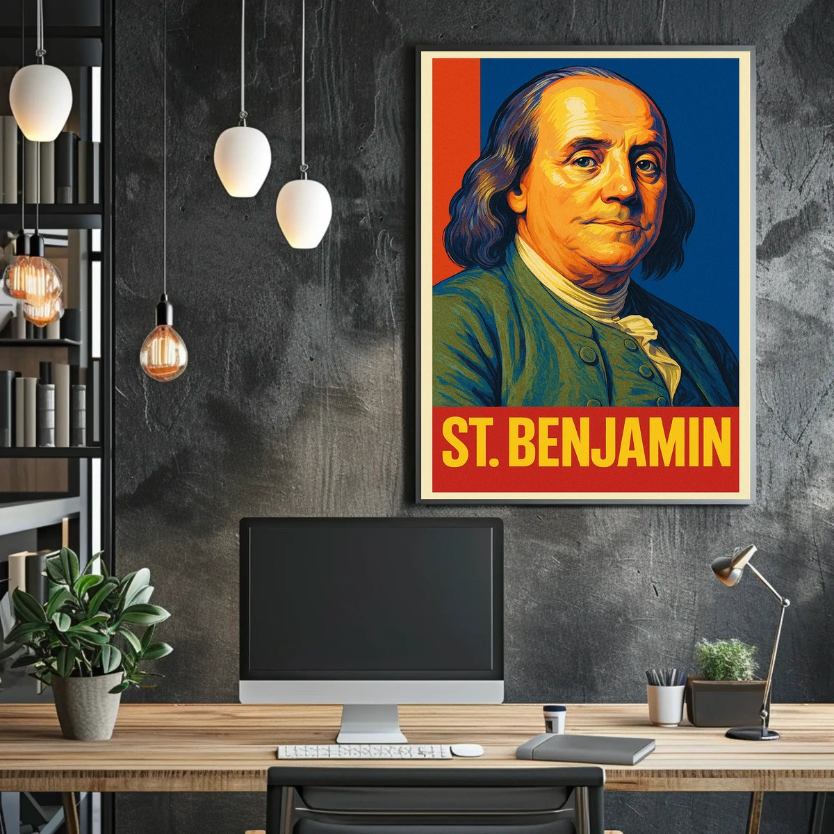 St. Benjamin Poster