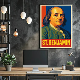 St. Benjamin Poster