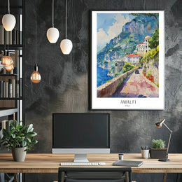 Amalfi Coast Italy Poster