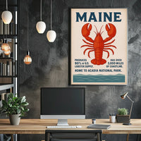 Discover Maine Poster
